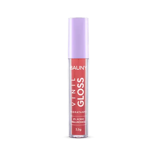 Gloss Vinil - Nude Caramelo Be Free - Bauny Cosméticos