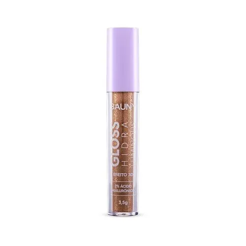 Gloss Hidra Luminous 3D - Choco Glow - Bauny Cosméticos