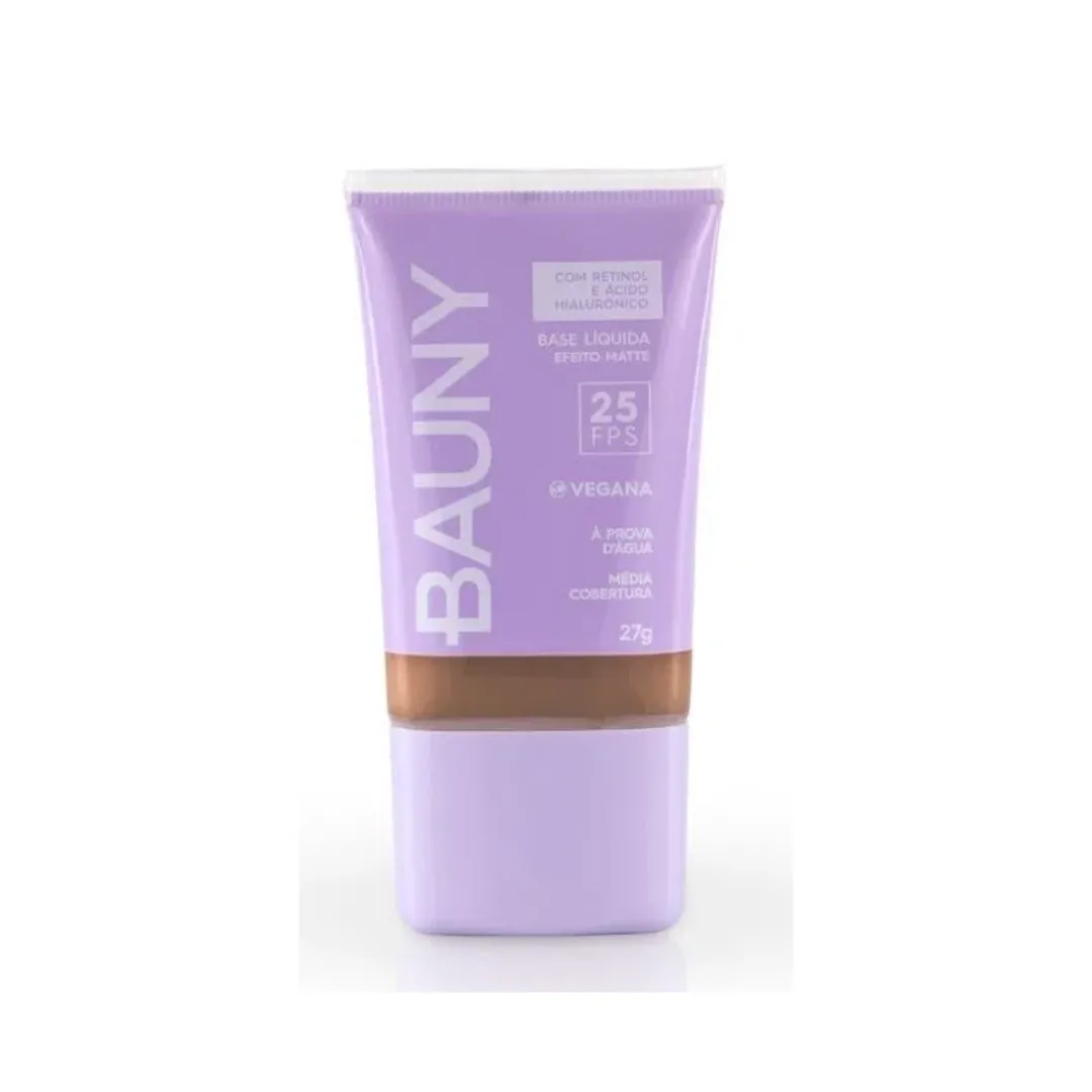 Base Líquida Matte FPS25 - Cor 110 - Bauny Cosméticos