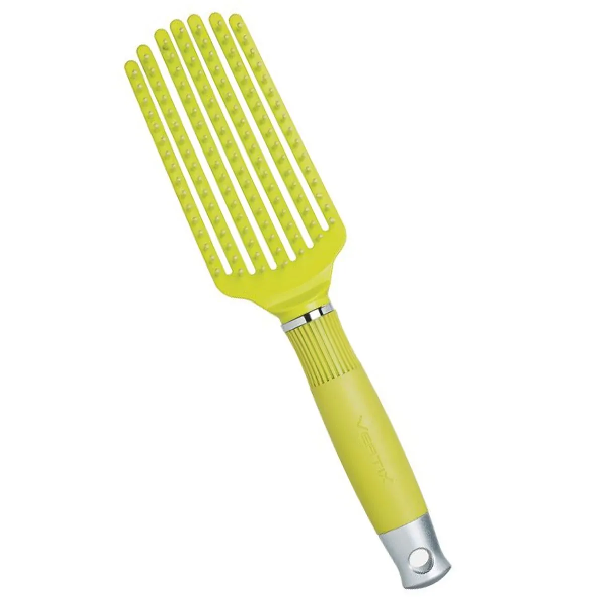 Escova de Cabelo Desembaraçar Easy Clean Média Vertix Verde