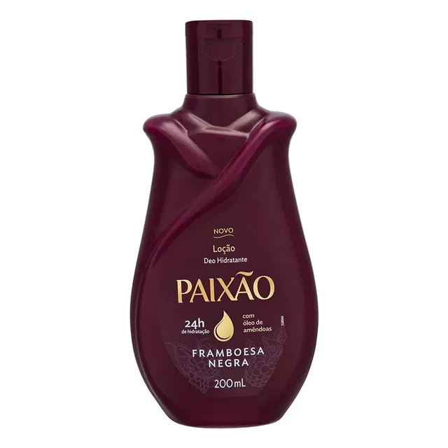 Hidratante Paixão Deo Loção Framboesa Negra 200ml