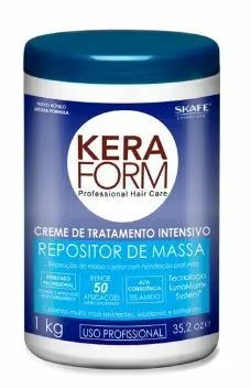 CREME TRATAMENTO KERAFORM REPOSITOR DE MASSA 1KG