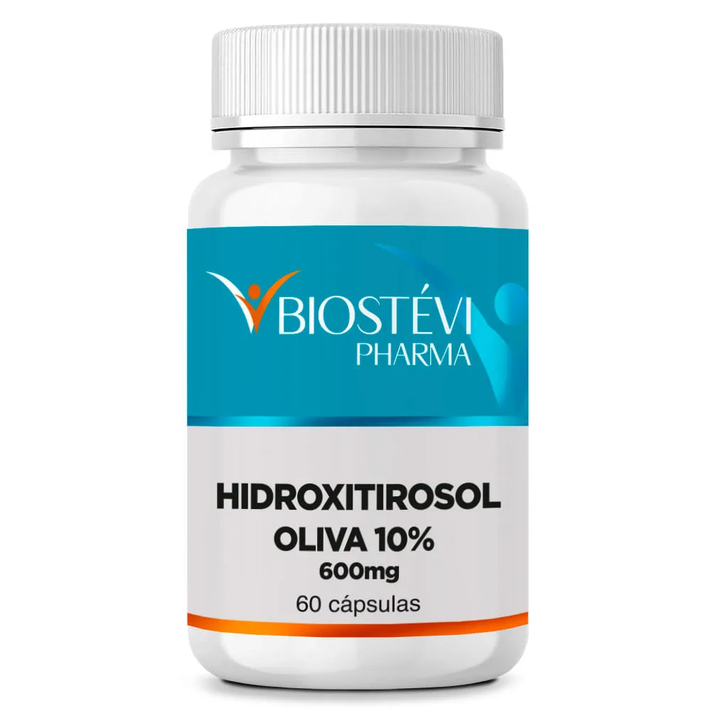 Hidroxitirosol (Ext. Oliva 10%) 600mg 60 cápsulas