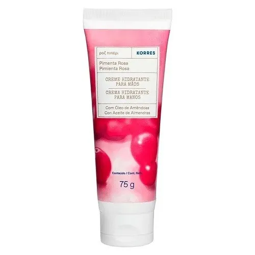 Creme de Mãos Korres Pimenta Rosa  75g