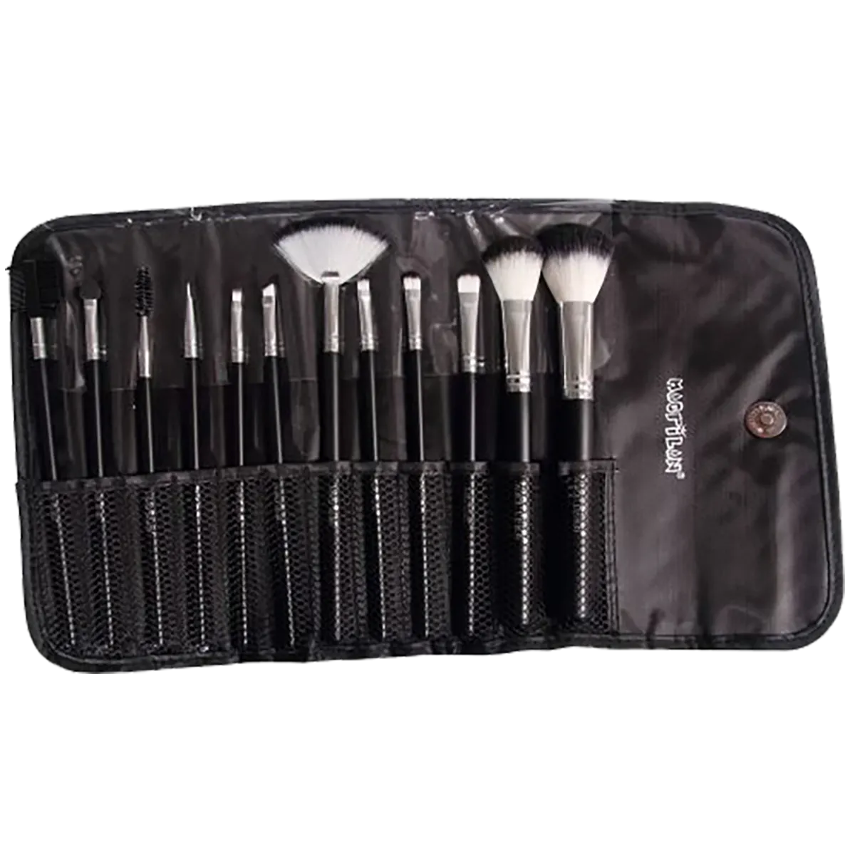 Kit com 12 Pincéis para Maquiagem KP1-5E - Macrilan
