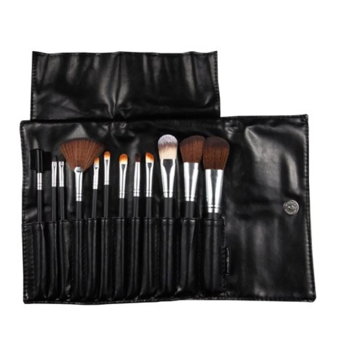 Kit com 12 Pincéis de Maquiagem KP1-2E - Macrilan