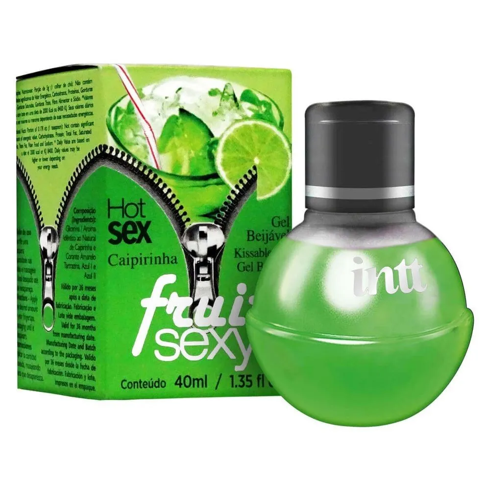 Gel Beijável Fruit Caipirinha - Intt Cosméticos