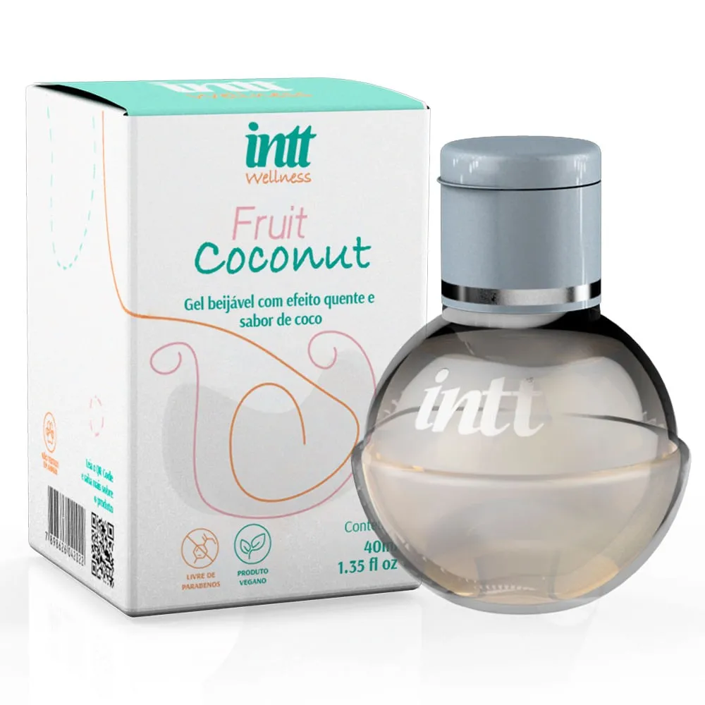 Gel Beijável Fruit Sexy Coconut - Intt Cosméticos