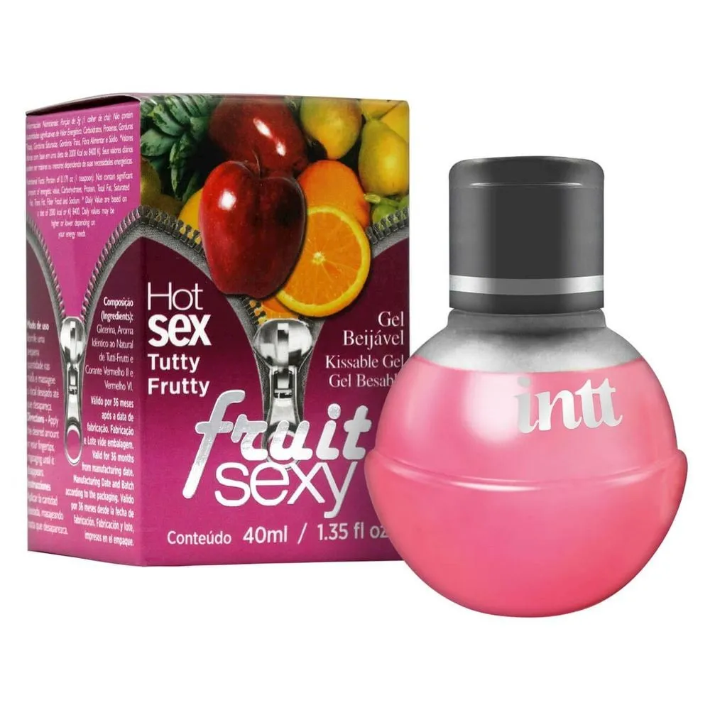 Gel Beijável Fruit Tutti Frutti - Intt Cosméticos
