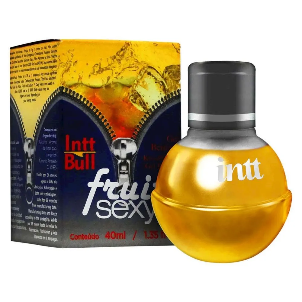 Gel Beijável Fruit Intt Bull - Intt Cosméticos