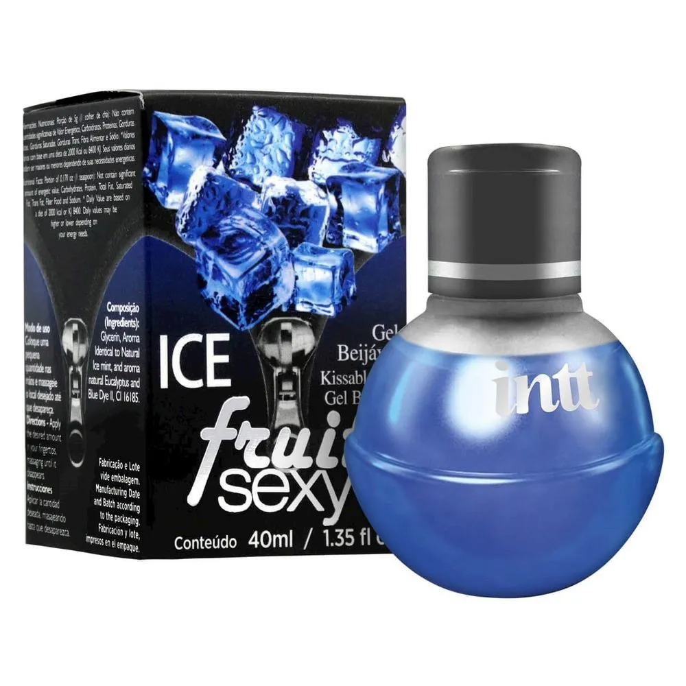 Gel Beijável Fruit Ice - Intt Cosméticos