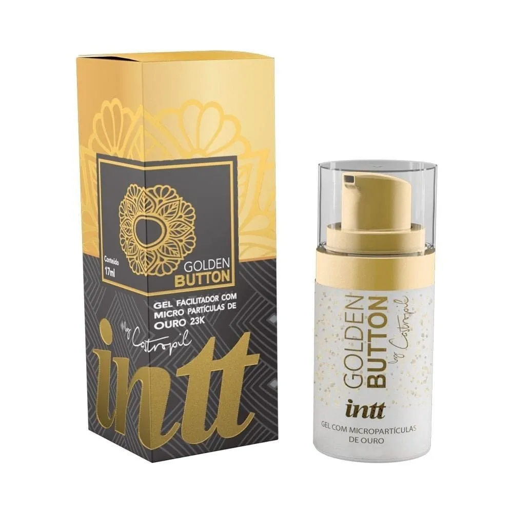 Gel facilitador Golden Button 17ml - Intt Cosméticos