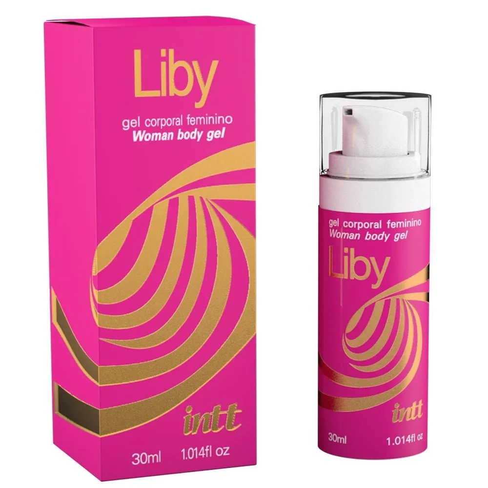 Gel Feminino que Vibra - Liby - Intt Cosméticos