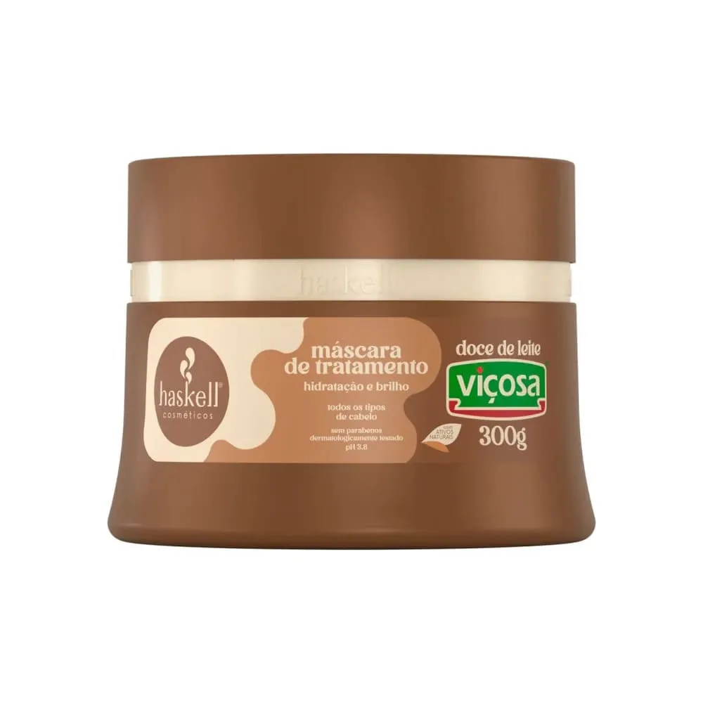 Máscara de Tratamento Doce de Leite 300g - Haskell Cosméticos