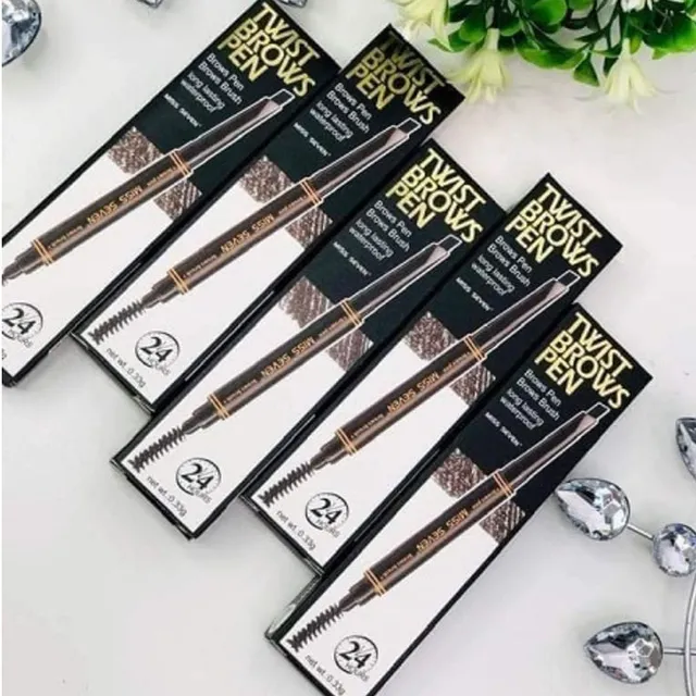 Lápis de Sobrancelhas com Escovinha Miss Seven