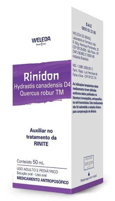 Rinidon Solução Oral em Gotas com 50ml