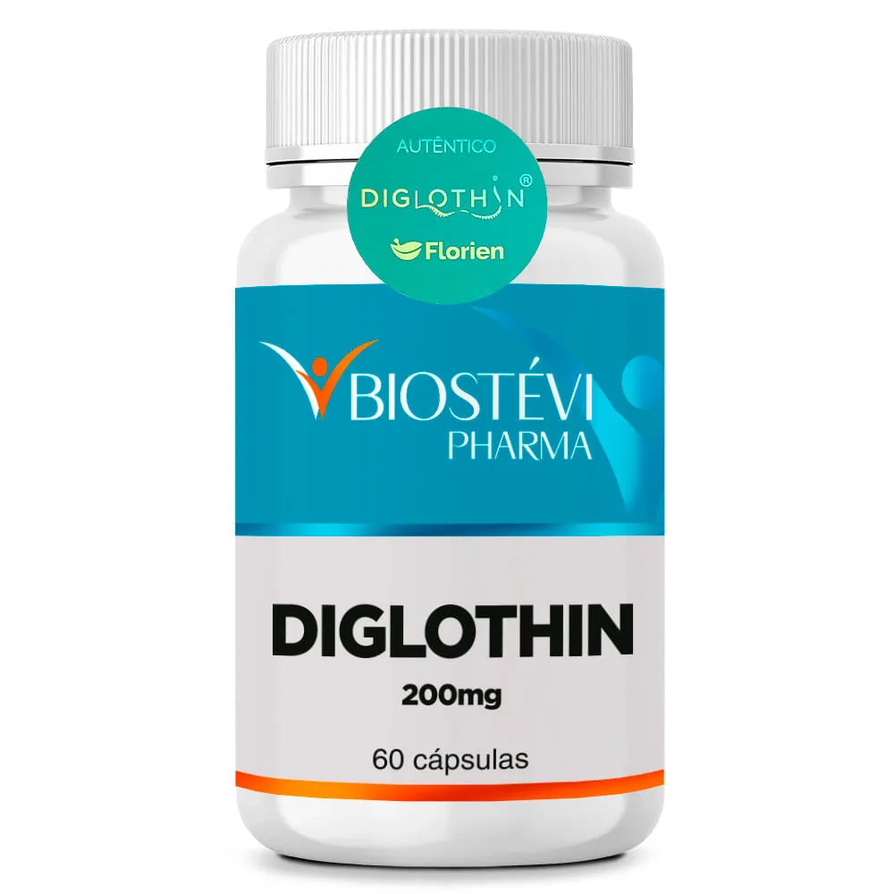 Diglothin 200mg 60 cápsulas