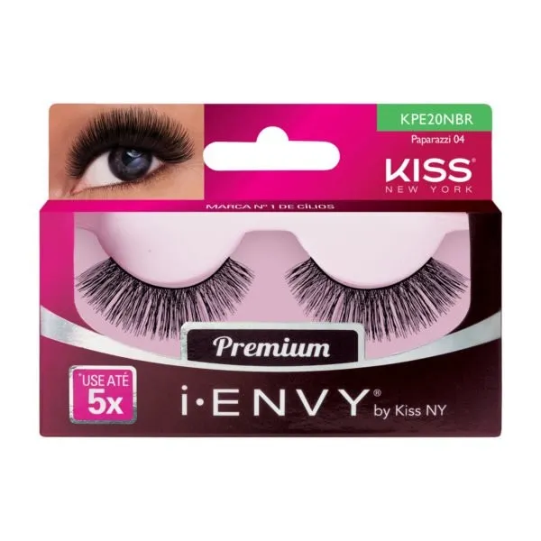 Cílios Postiços Kiss NY Paparazzi - 04N