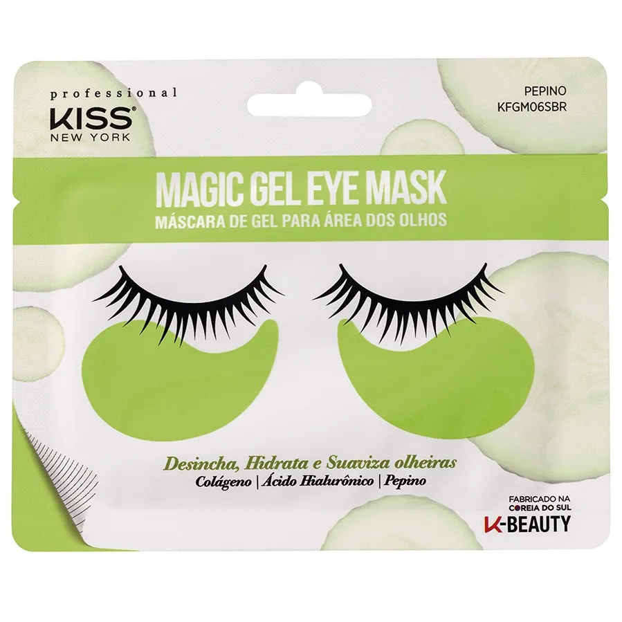 Máscara para Área dos Olhos Magic Gel Pepino - Kiss NY