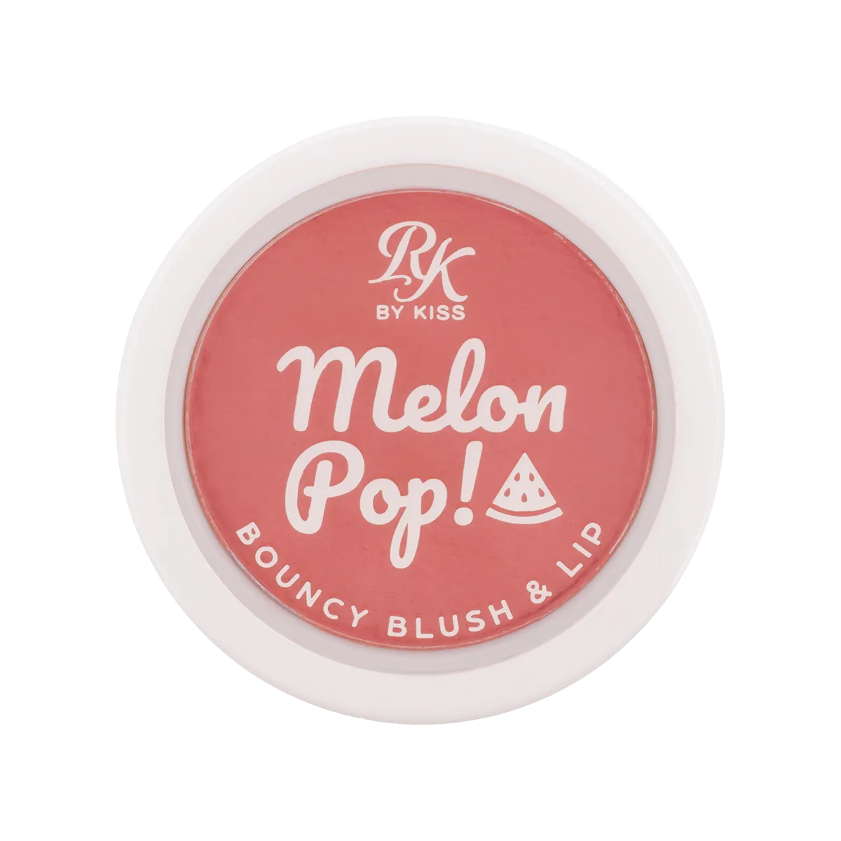Blush Lip Bouncy Melon Pop - Rosy Pop - RK By Kiss