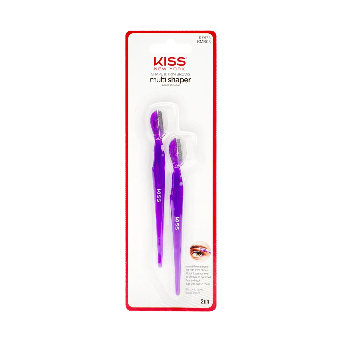 Combo de Navalhas - 2 Curtos - Kiss NY