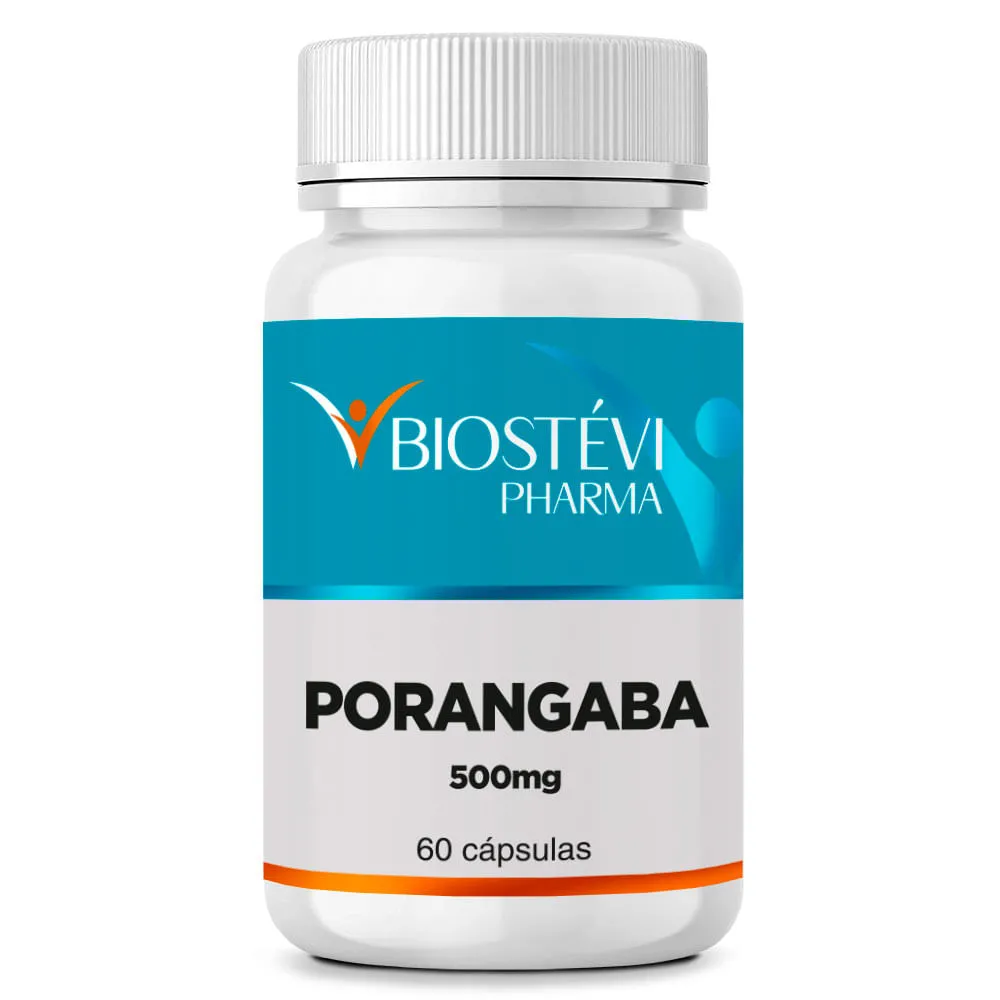 Porangaba 500mg 60 Cápsulas - Perda de Peso e Medidas