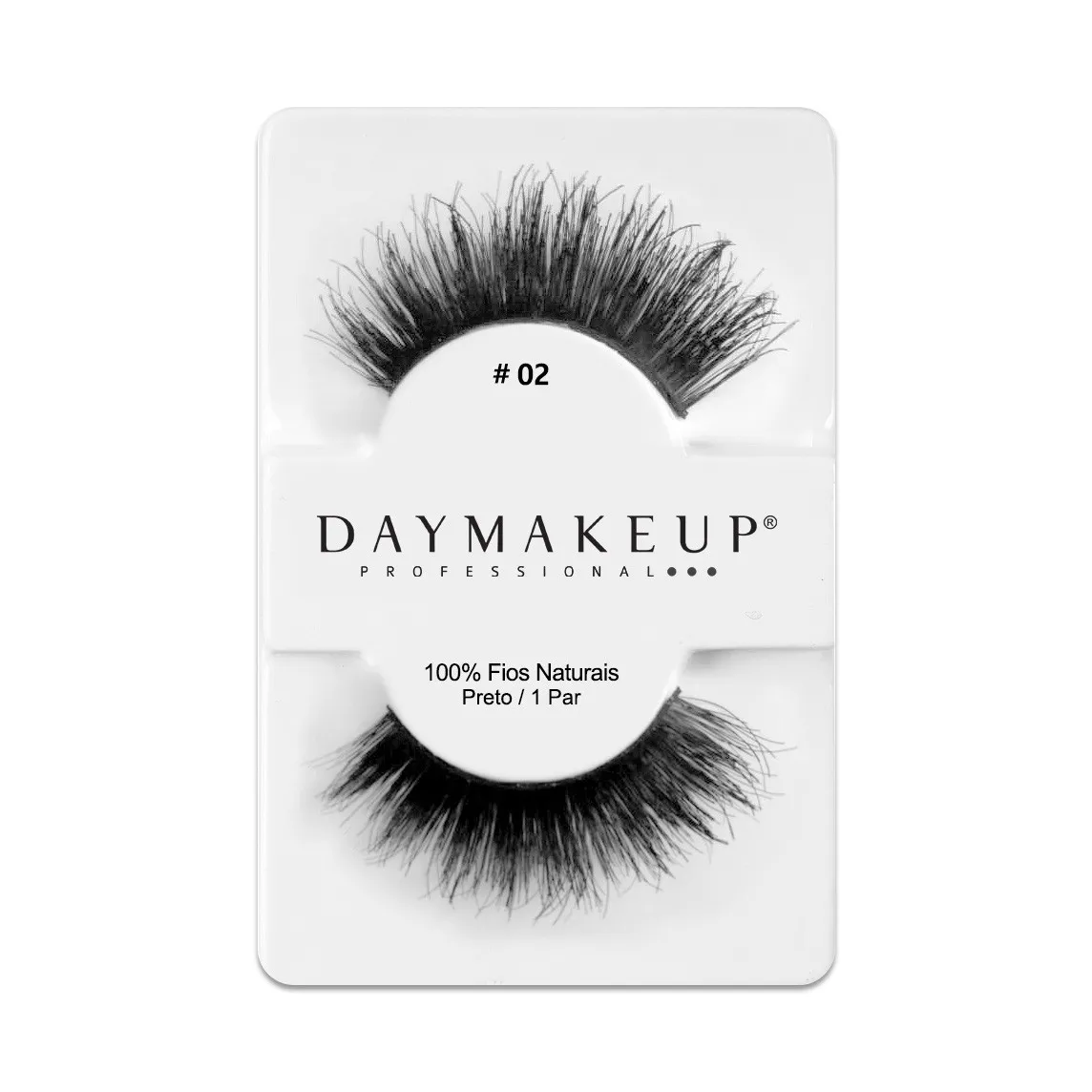 Cílios Postiços #02 - Human Hair - Daymakeup