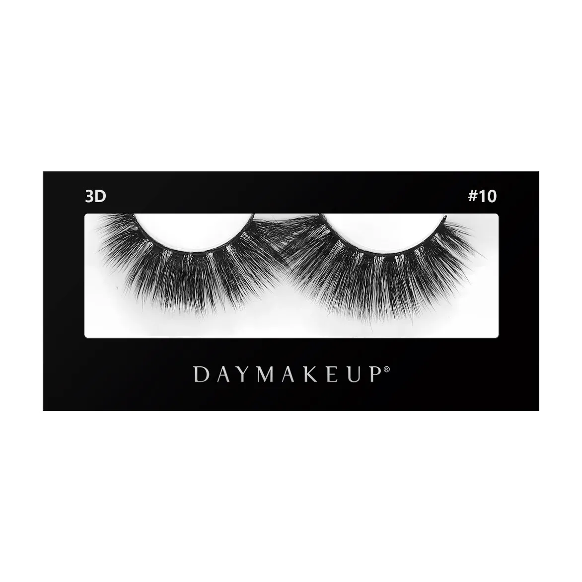 Cílios Postiços #10 False Eyelashes 3D - Daymakeup