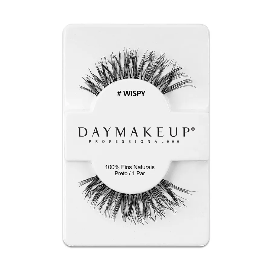 Cílios Postiços #Wispy - Human Hair - Daymakeup