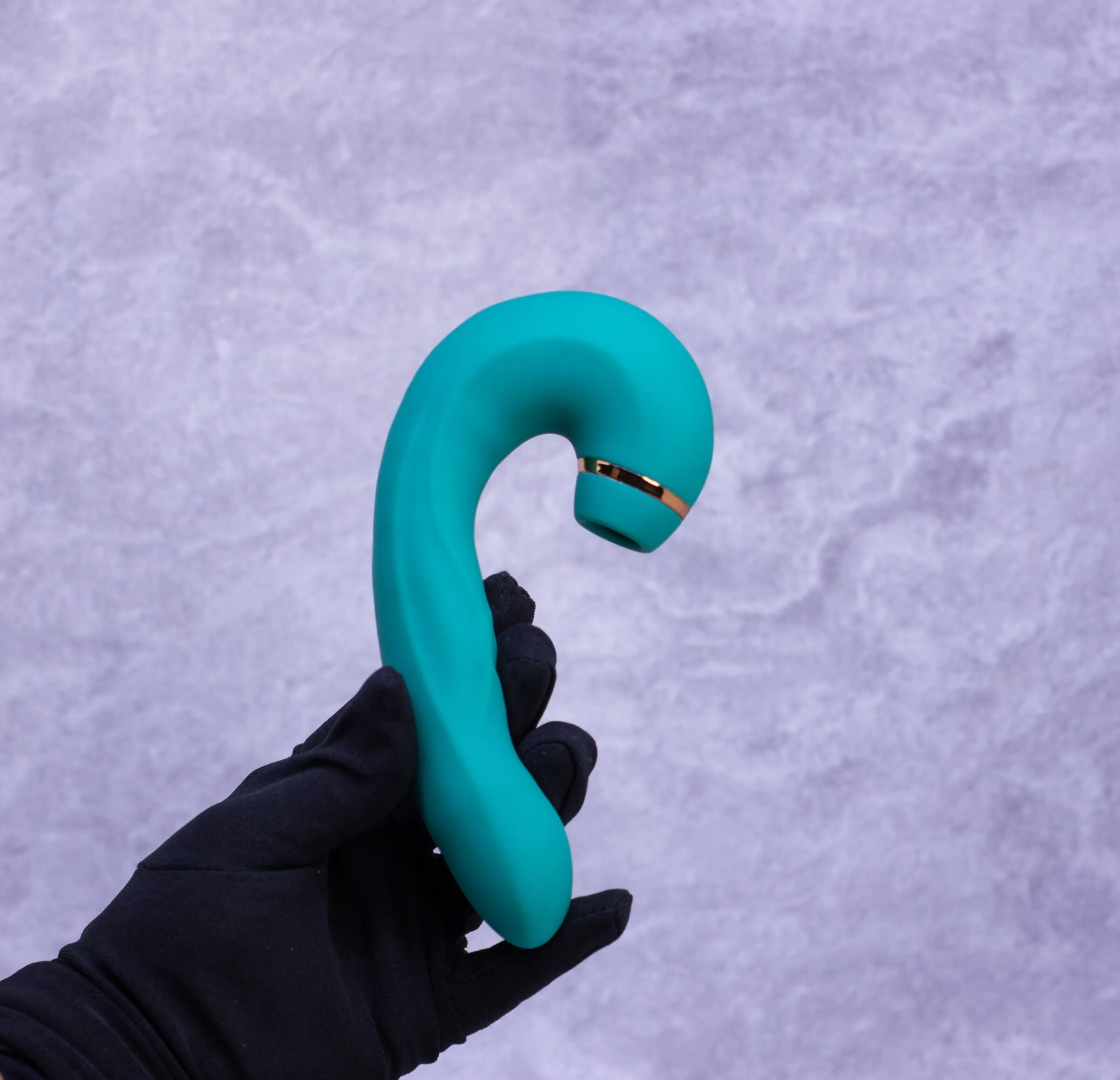 Vibrador e Sugador de Clitóris 3 em 1 Enjoy Love Delirium - Verde