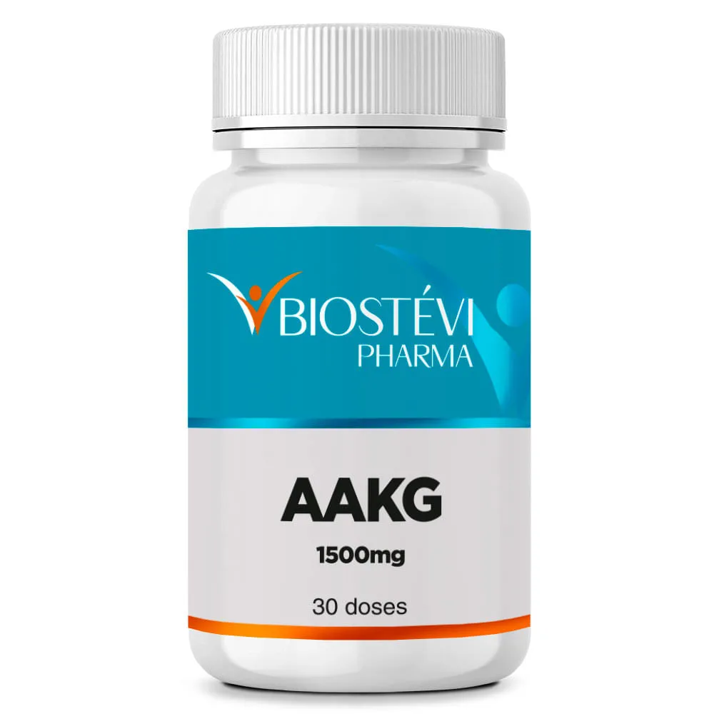 AAKG (Arginina Alfa Cetoglutarato) 1500mg 30 Doses