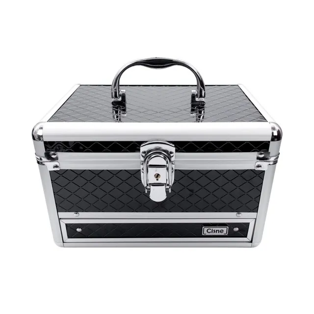 Maleta De Maquiagem Automática Pequena 3 Divisões