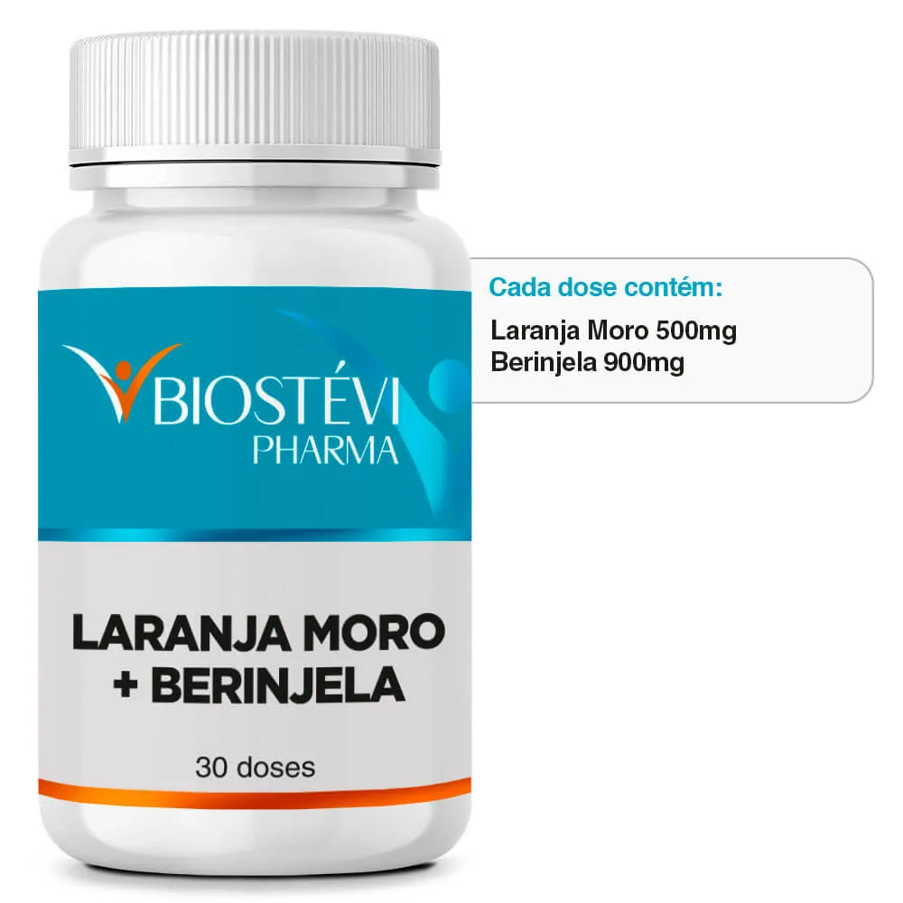 Fórmula para Redução de Medidas | Laranja Moro + Berinjela 30 Doses