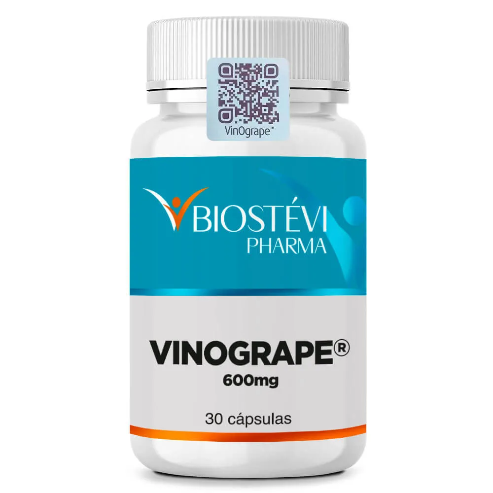 Vinogrape 600mg 30 Cápsulas