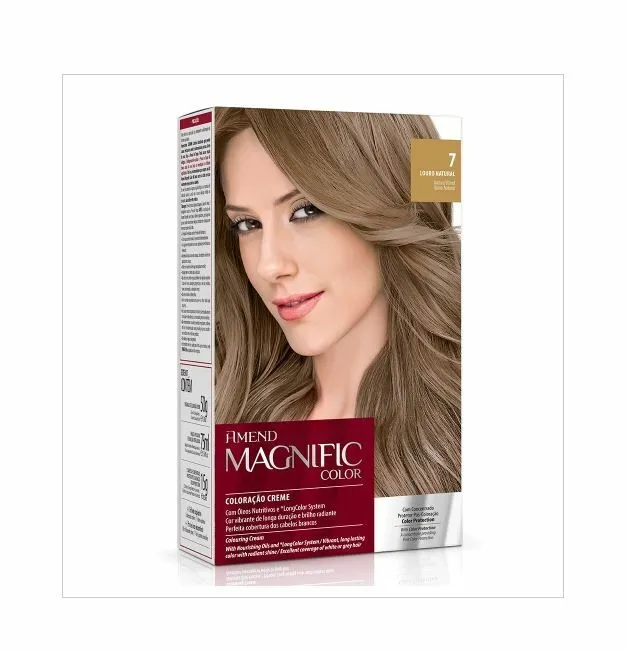 COLORACAO AMEND MAGNIFIC COLOR 7.0 LOURO NATURAL