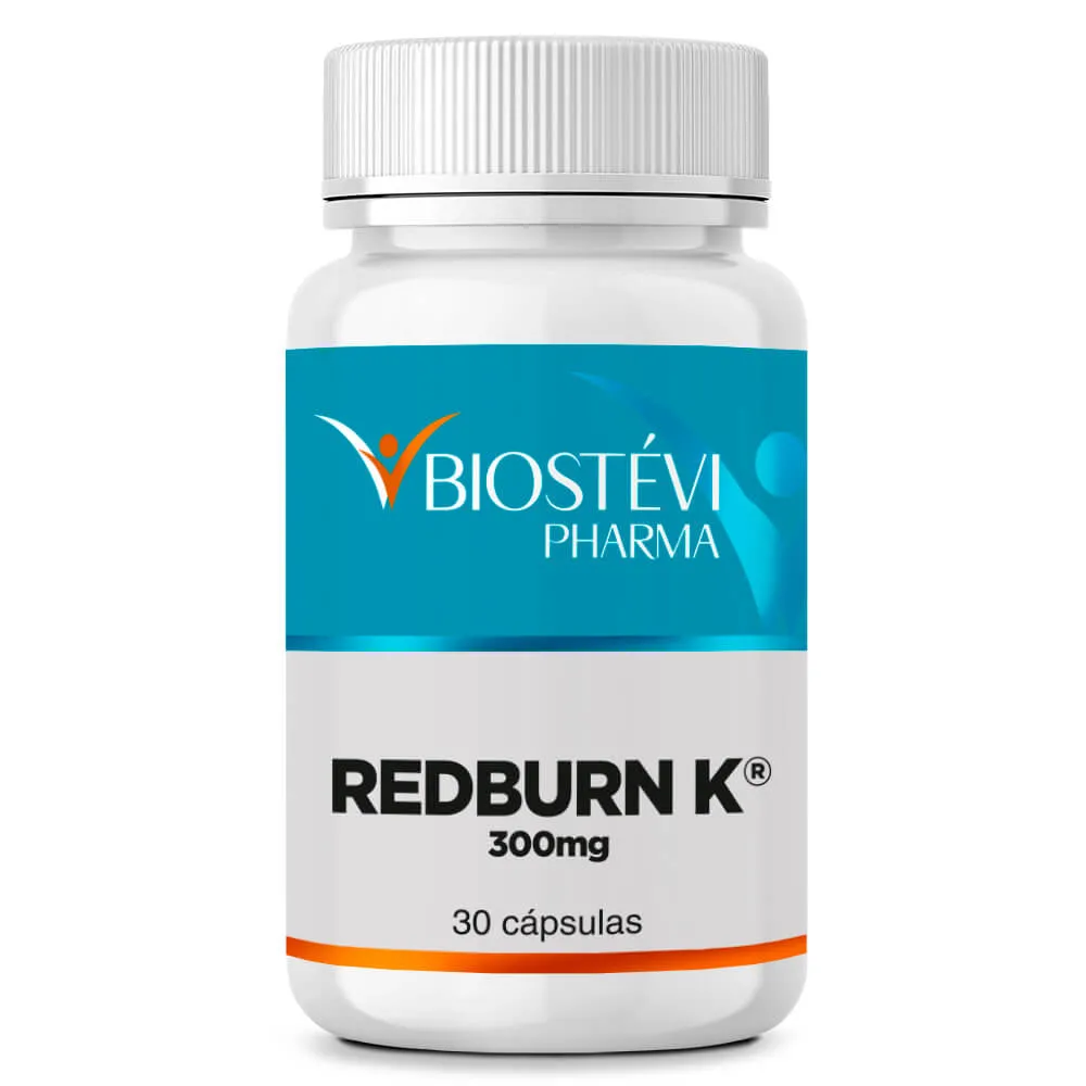 RedBurn K 300mg 30 Cápsulas (Segredo da Longevidade Coreana)