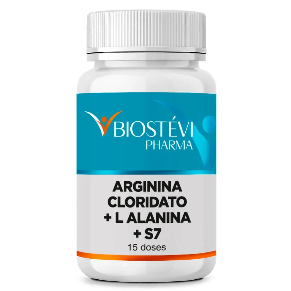 Booster para Força e Resistência | Arginina Cloridrato + L Alanina + S7 15 Doses