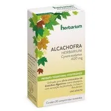 Alcachofra 400mg Herbarium 20 Comprimidos