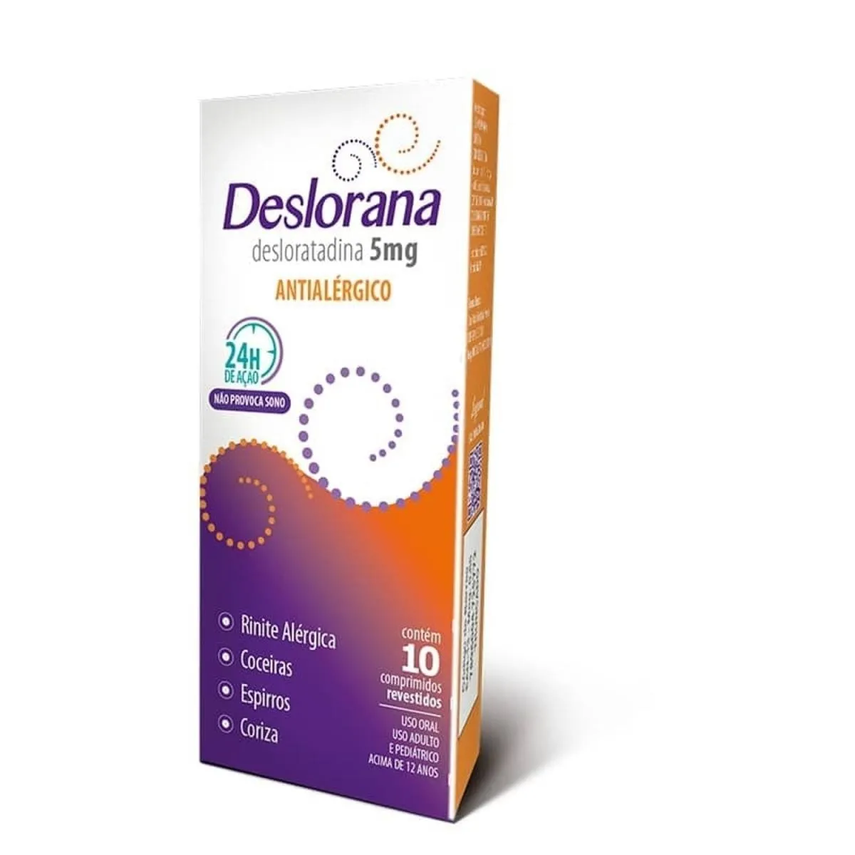 Deslorana Desloratadina 5mg 10 comprimidos