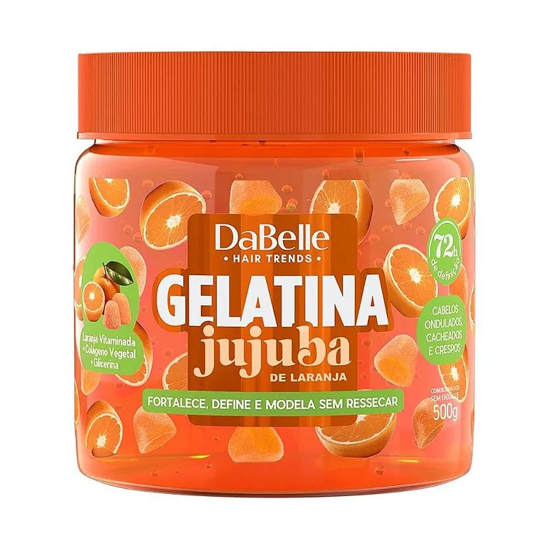 Gelatina Jujuba de Laranja 500G Dabelle