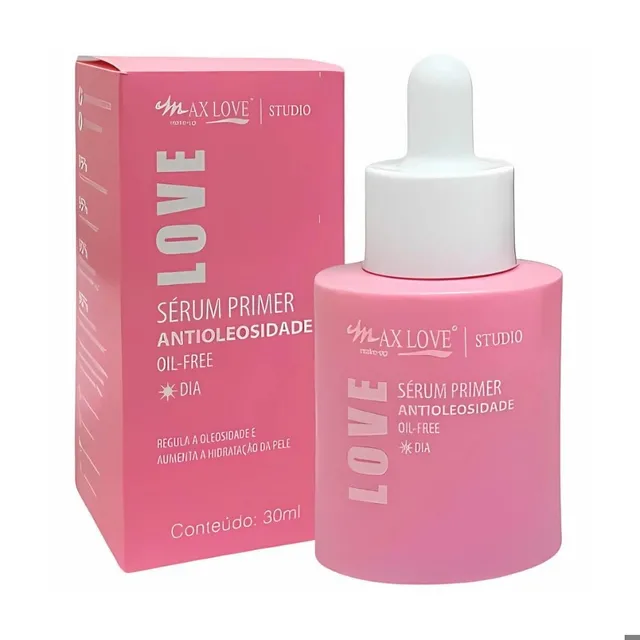 Sérum Primer Antioleosidade Dia Max Love 30ml