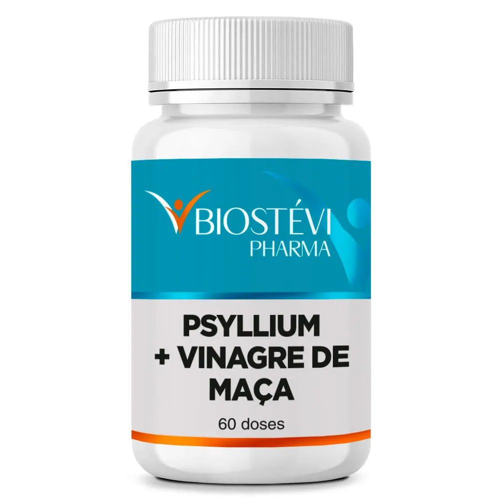 Psyllium + Vinagre de Maçã 60 Doses