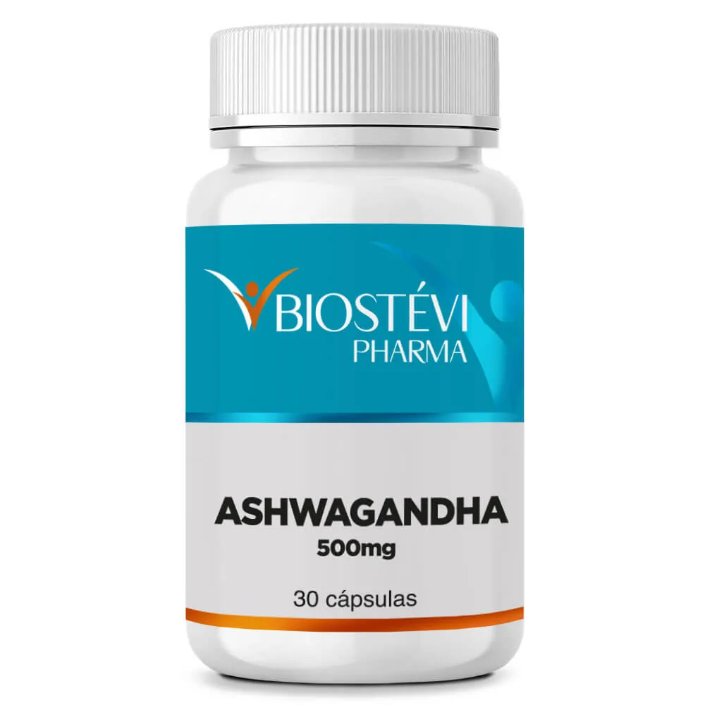 Ashwagandha 500mg 30 Cápsulas