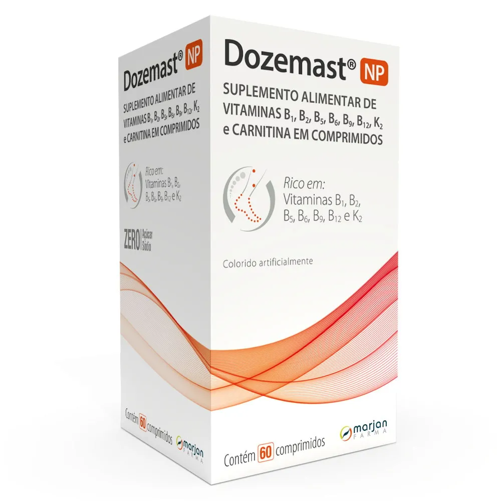 Dozemast NP Polivitamínico Complexo B 60 comprimidos