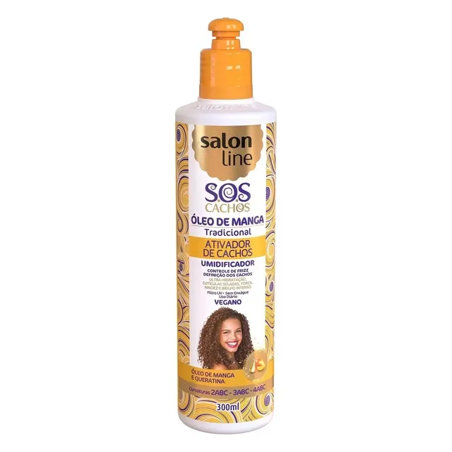 Salon Line Óleo de Manga Ativador de Cachos 300ml