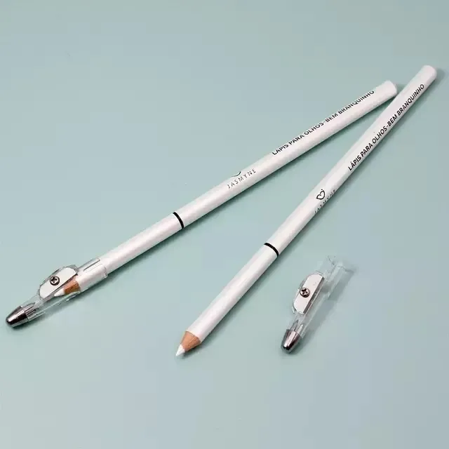 Lápis de Olho Branco Com Apontador Mia Make