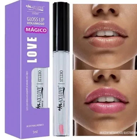 Gloss Mágico Lip Volumoso Max Love