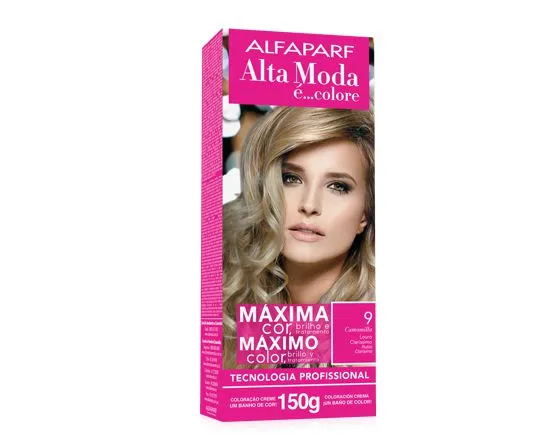 Tintura para Cabelo Alta Moda E Colore 9 60G