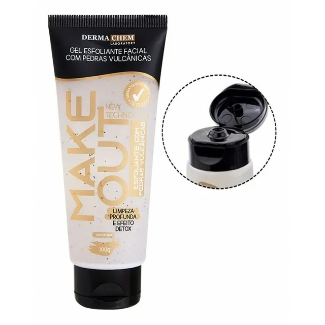 Gel Esfoliante Pedras Vulcanicas Make Out 100g