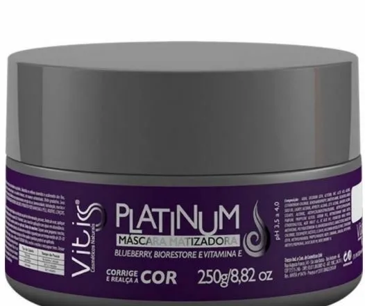 MASCARA VITISS PLATINUM MATIZADORA 250G